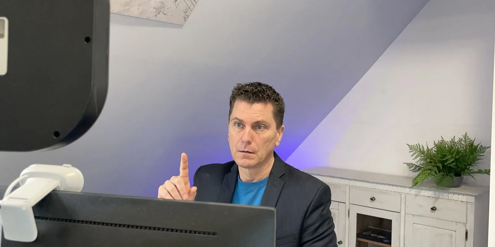 Stefan Schmidt im Büro