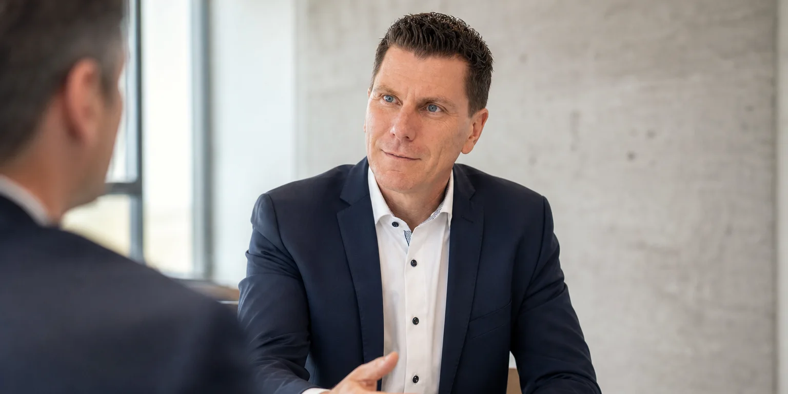 Stefan Schmidt im Kundengespräch